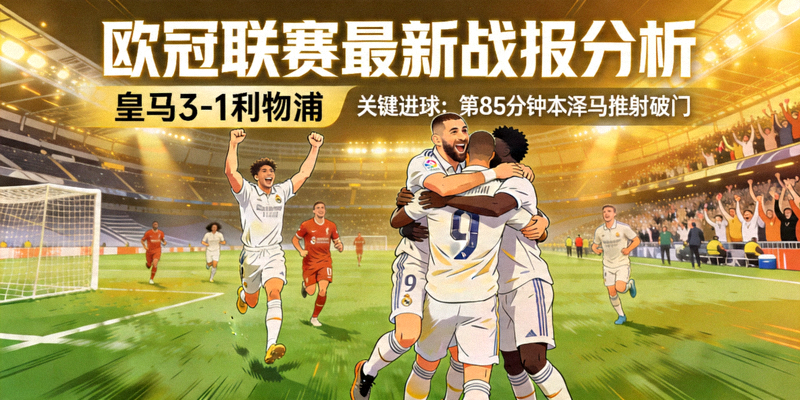 欧冠联赛最新战报分析 - 球员在场上庆祝进球